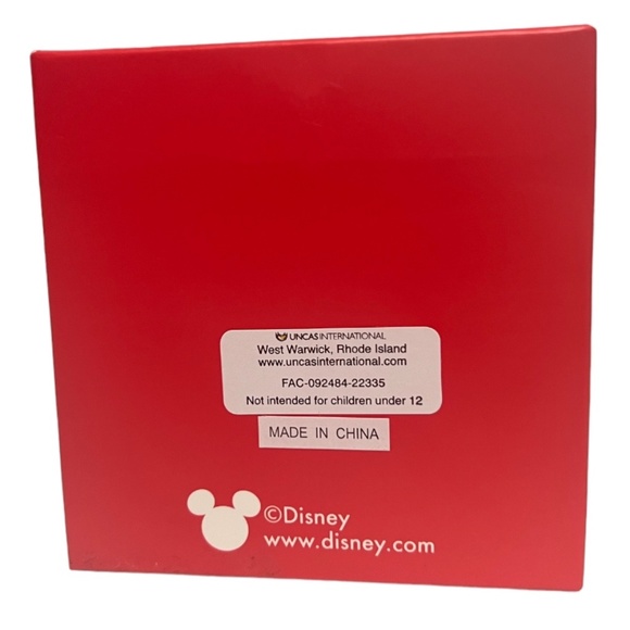 Disney Mickey & Minnie Dangle Gold Glitz Earring Set NIB - Picture 2 of 3